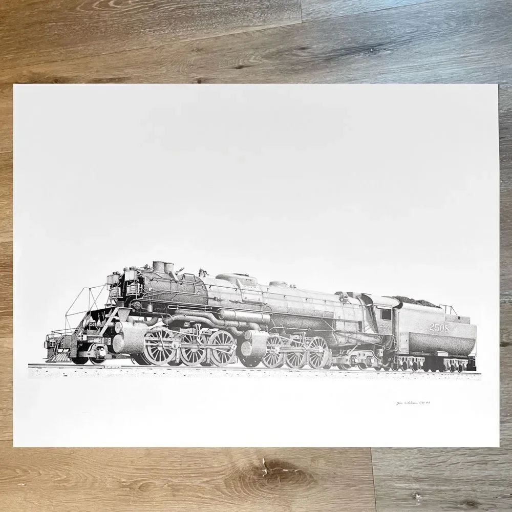 Seaboard Airline Railroad Locomotive #2508 Prints
